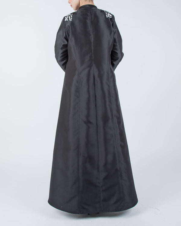 COAT IN SATIN WITH SHEIK