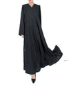 SR-SE23BDA-ESRE042 PLAIN ABAYA WITH UMBRELLA CUTTINGS