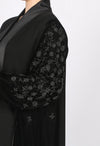 FLORAL SLEEVES IN VELVET