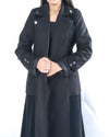SR-FE24BCO-ESRE035 COLLAR COAT IN SILVER LINGS