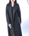 SR-FE24BCO-ESRE035 COLLAR COAT IN SILVER LINGS