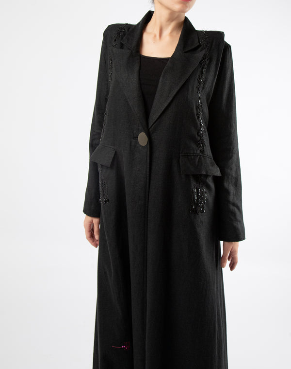 TRIDENT LINEN COAT