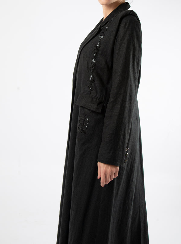 TRIDENT LINEN COAT