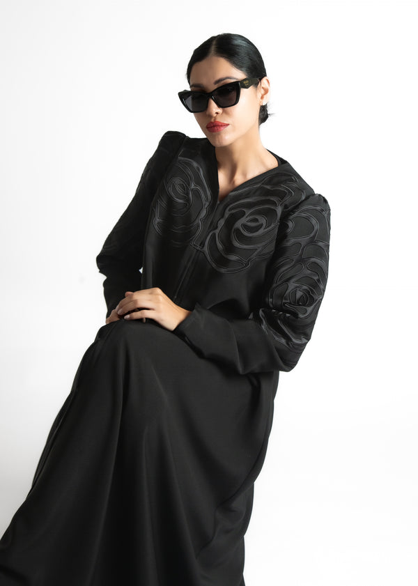 SR-AP25BDA-NCE009 - D ROSE HEART IN SATIN