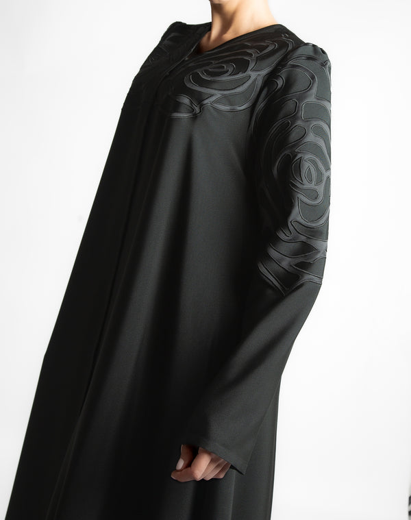 SR-AP25BDA-NCE009 - D ROSE HEART IN SATIN