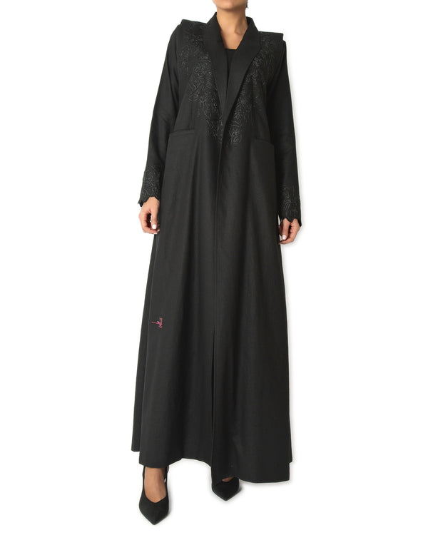 LINEN COAT EMBRO