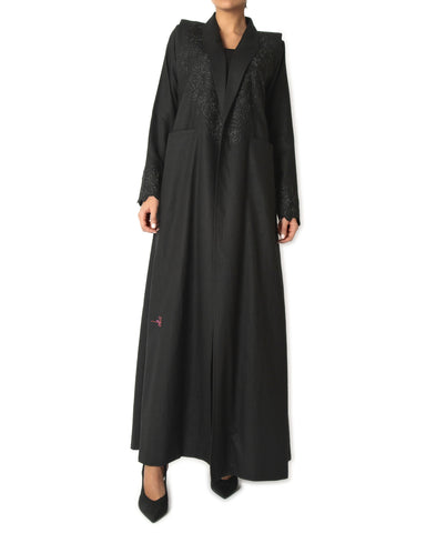 LINEN COAT EMBRO