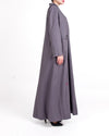 PURPLE LINEN COAT