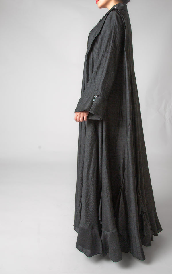 SR-JU23BCO-ESRE049 COAT SHAN RUFFLES