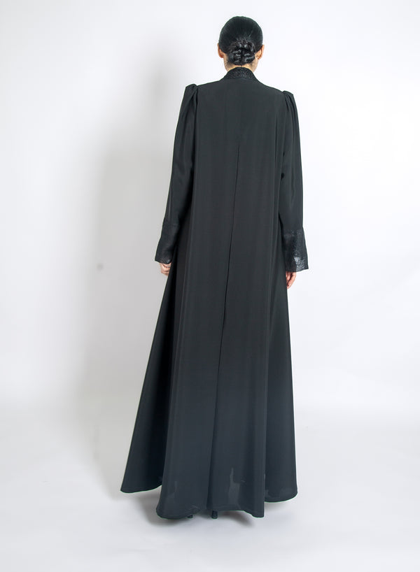 SR-JU23BDA-ESRE111 BLACK LINEN EMBRO