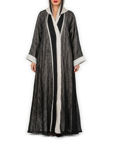 OP CREAM BLACK LINEN