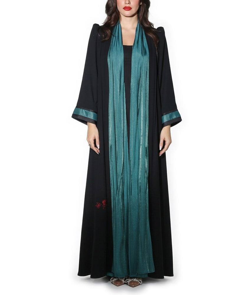 GREEN SILK SHAWL