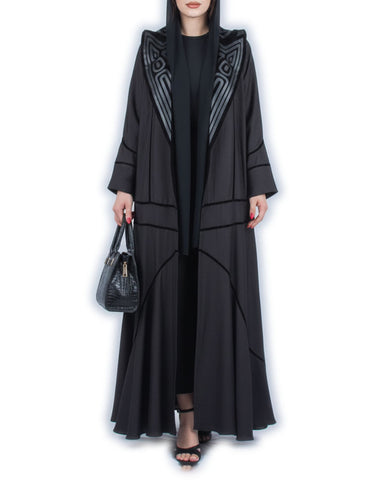 COLLAR IN VELVET RUFFLES
