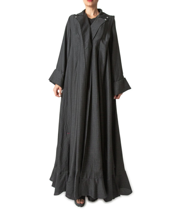 COAT SHAN RUFFLES