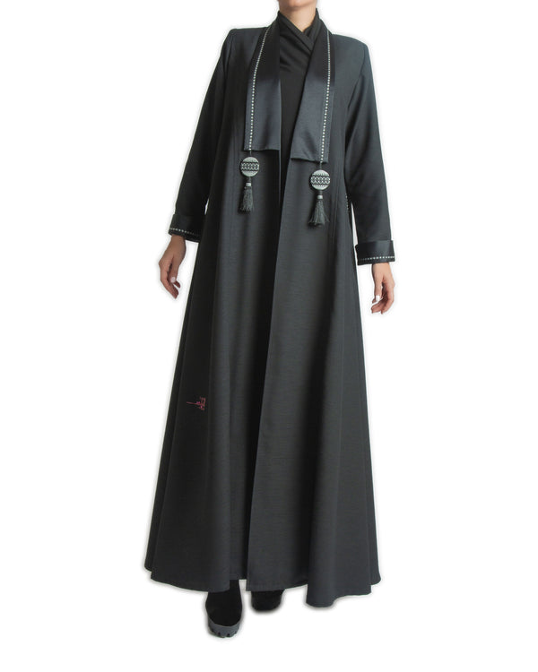 D TASSEL COAT