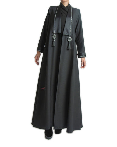 D TASSEL COAT