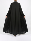 FLORAL SLEEVES IN VELVET