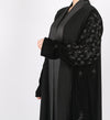 FLORAL SLEEVES IN VELVET