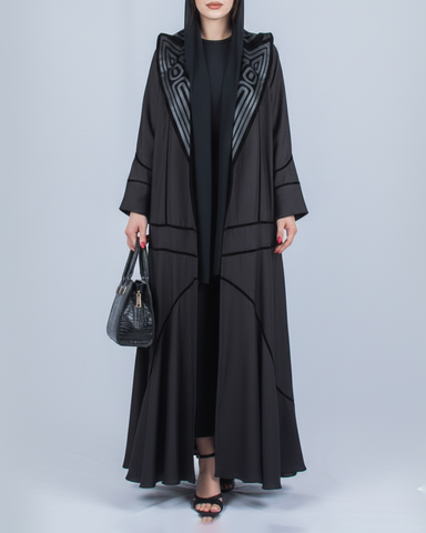 SR-DE23BOP-ESRE053 COLLAR IN VELVET RUFFLES